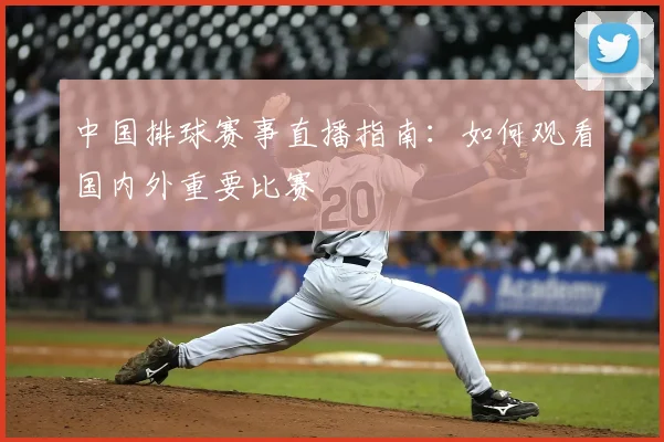 中国排球赛事直播指南：如何观看国内外重要比赛